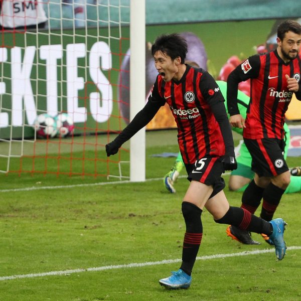  Daichi Kamada erzielte den Ausgleichstreffer. (Foto: IMAGO / Karina Hessland)