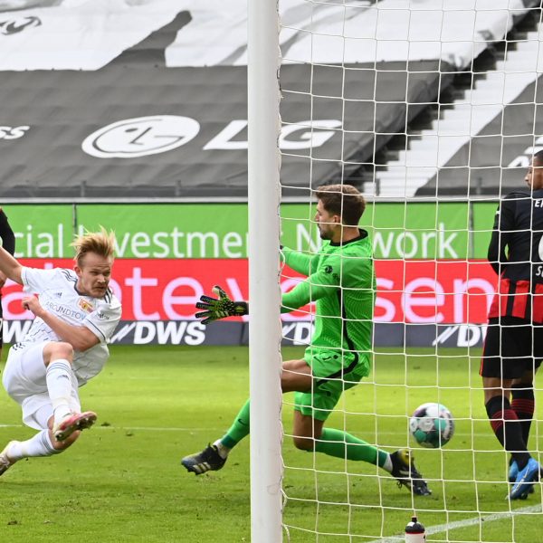  Kevin Trapp zeigte gegen Berlin eine sehr starke Partie. (Foto: MAGO / Matthias Koch)