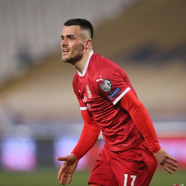  Verhalf Serbien zum Punktgewinn gegen Portugal: Adlerträger Filip Kostic. (Bild: IMAGO / Camera 4/International)