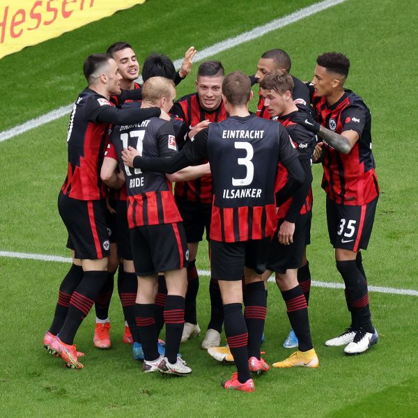  Die SGE machte aus wenigen Möglichkeiten in der ersten Halbzeit zwei Tore. (Bild: Heiko Rhode)