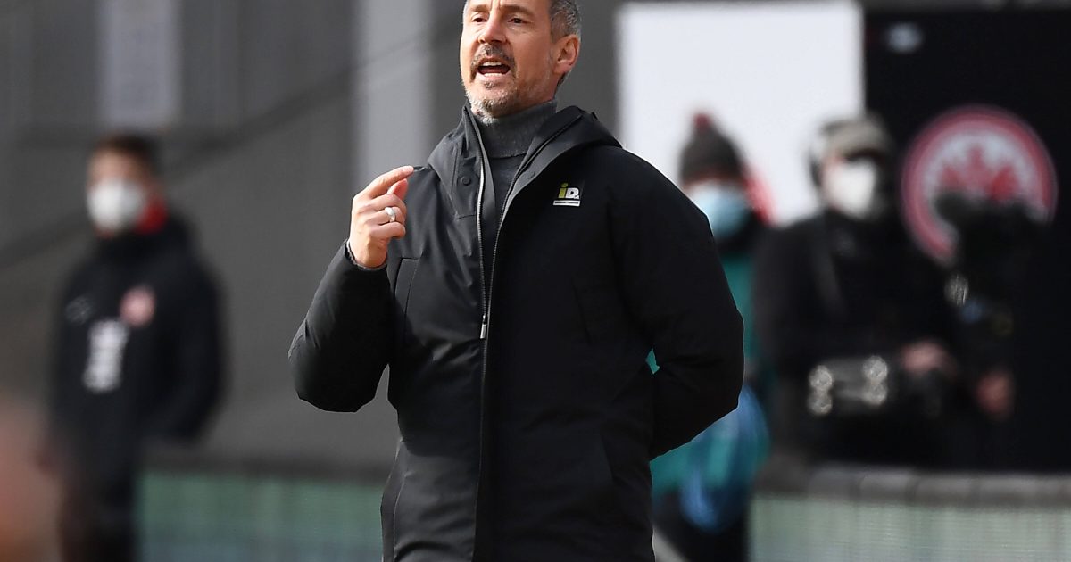  SGE-Trainer Adi Hütter erwartet von seiner Mannschaft 