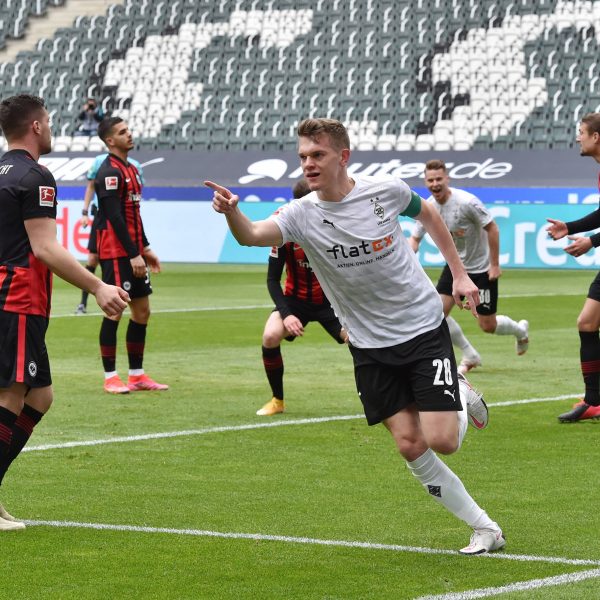  Die SGE geriet gegen Gladbach früh in Rückstand. (Bild: IMAGO / Team 2)