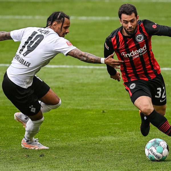  Amin Younes war alleine auf weiter Flur in Gladbach (Bild: IMAGO images / Xinhua)