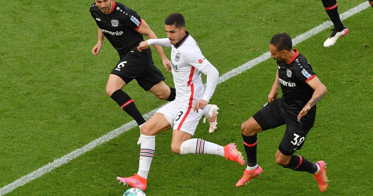 André Silva erzielte sein 25. Bundesligator in dieser Saison (Bild: imago IMAGES / Team2)