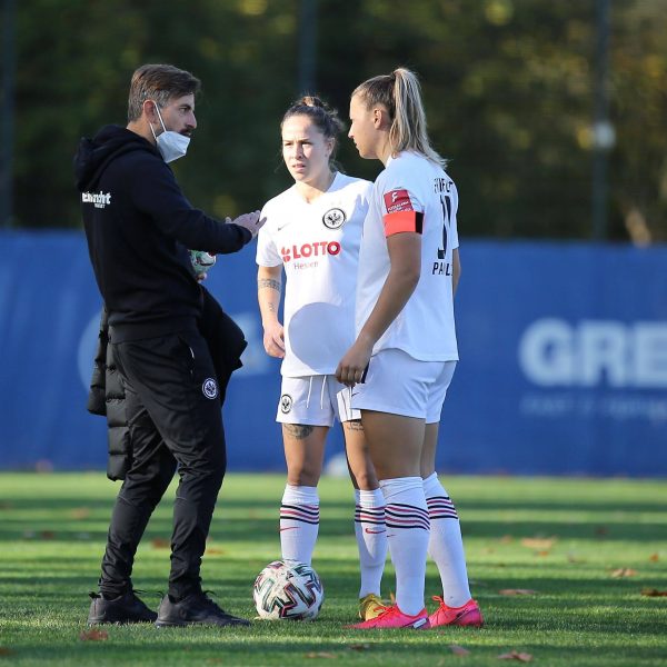  Ob Niko Arnautis (links) und Tanja Pawollek (rechts) schon eine Taktik für das Finale gefunden haben? (Foto: IMAGO / Hartenfelser)