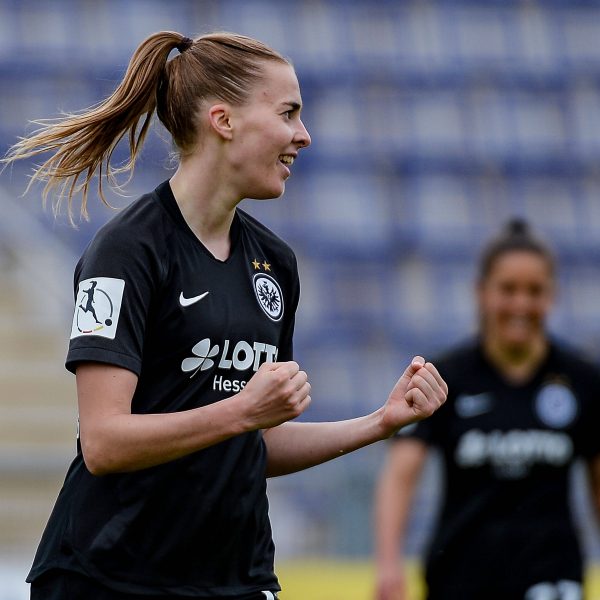  Laura Freigang will am Sonntag wieder jubeln. (Foto: IMAGO / Jan Huebner)