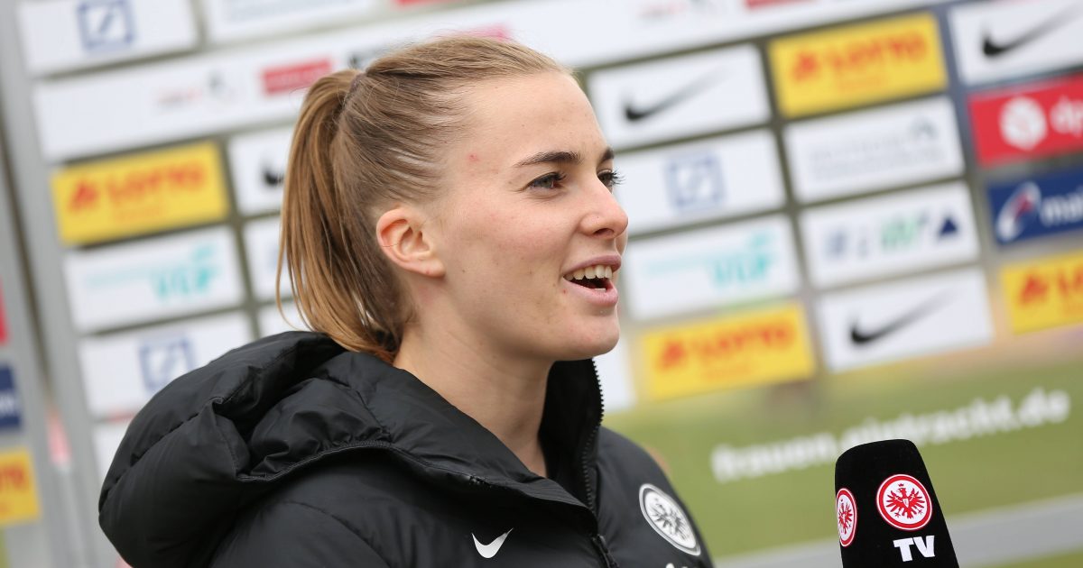 Frankfurts Top-Torjägerin Laura Freigang. (Foto: IMAGO / Hartenfelser)