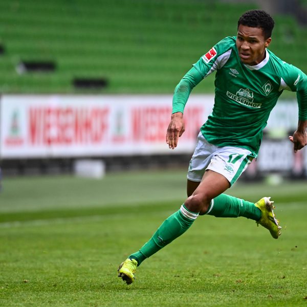  Felix Agu soll bei der SGE ins Blickfeld geraten sein. (Foto: IMAGO / Comsport)