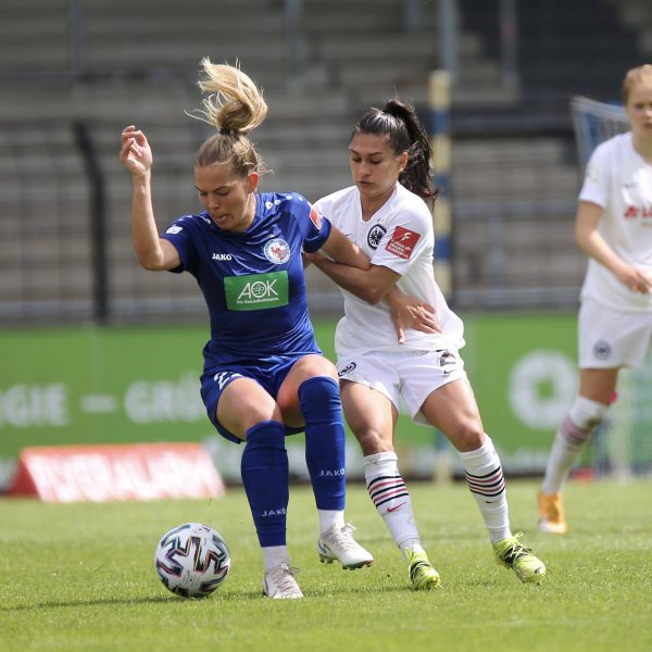  Frankfurts Siegesserie endet in Potsdam. (Foto: IMAGO / Hartenfelser)