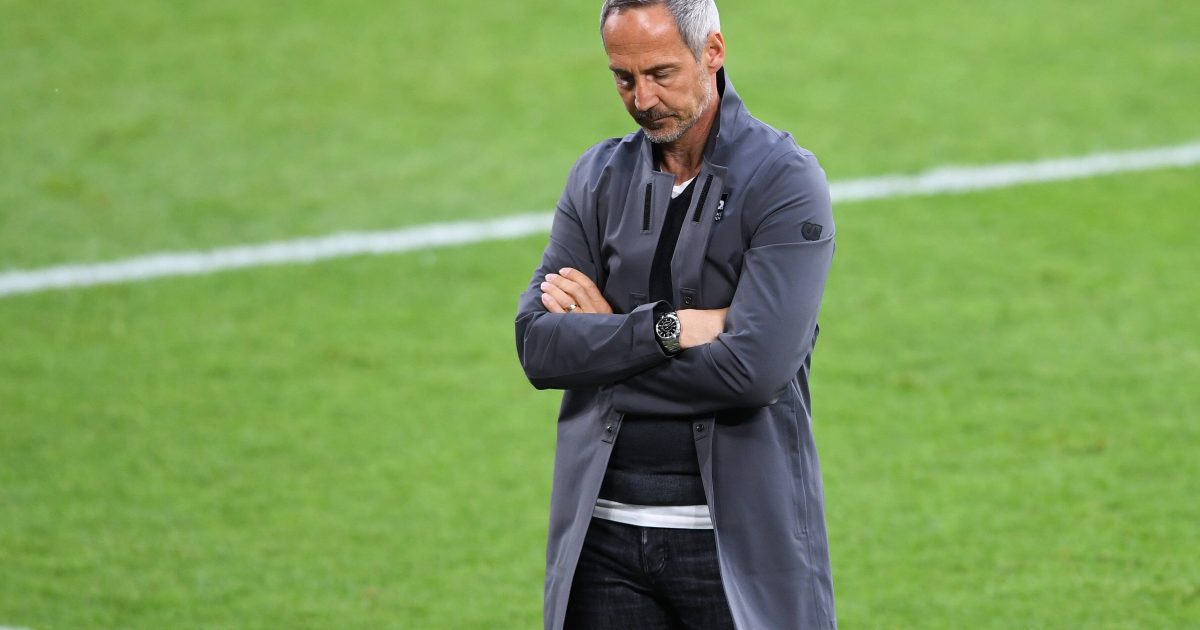  SGE-Trainer Adi Hütter übernahm auf der heutigen Pressekonferenz die Verantwortung für die enttäuschenden Ergebnisse der letzten Wochen. Er war mit seiner Arbeit 