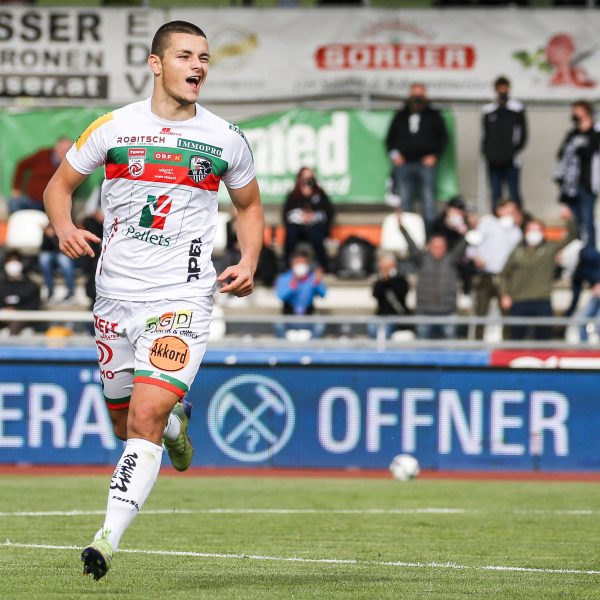  Er ist der größte Gewinner der Leihspieler: Dejan Joveljic. (Foto: IMAGO / GEPA pictures)