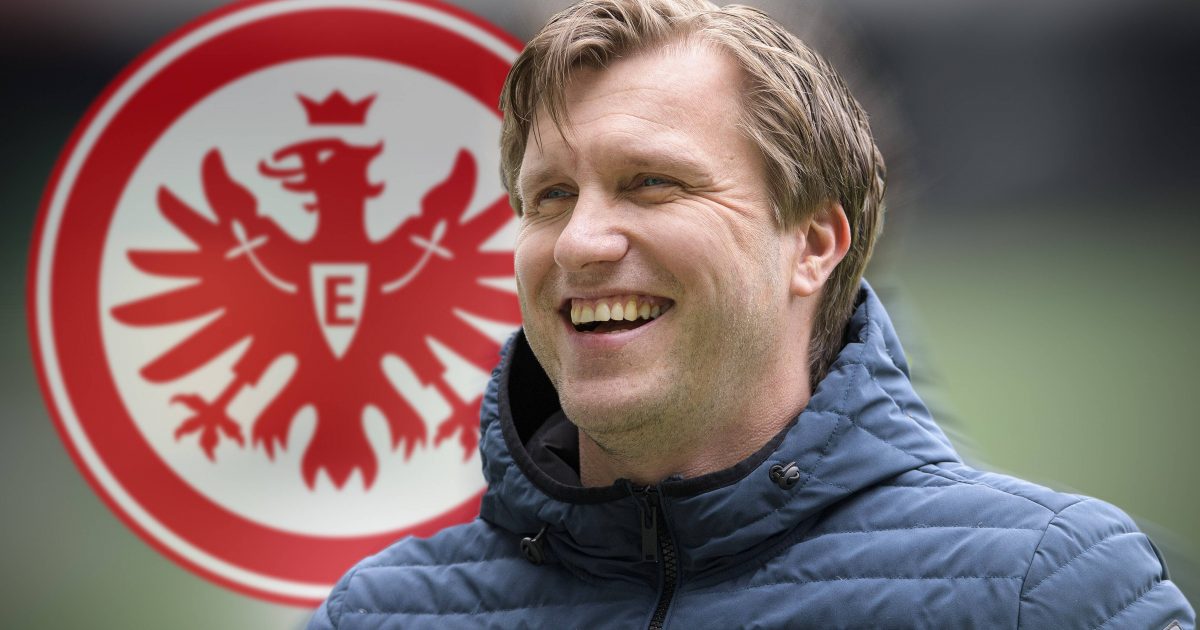  Markus Krösche hat mit der SGE viel vor. (Bild: IMAGO / Sven Simon)