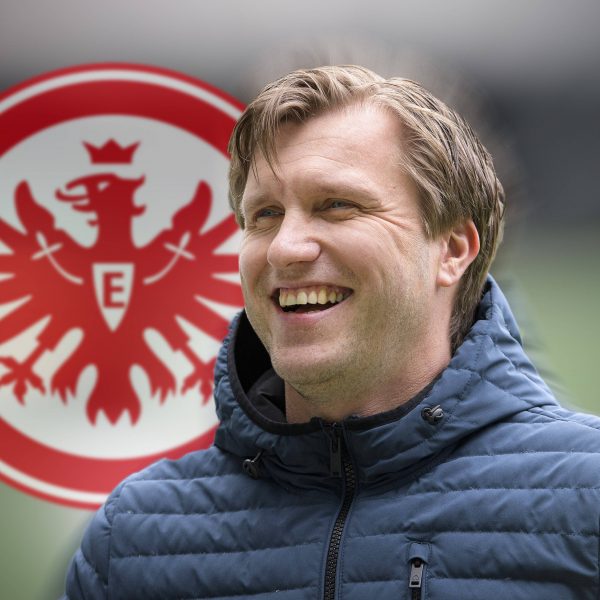  Markus Krösche hat mit der SGE viel vor. (Bild: IMAGO / Sven Simon)