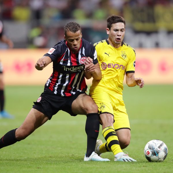  Die Eintracht und der BVB lieferten sich immer spannende Spiele. (Bild: Rhode)
