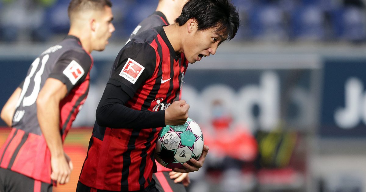 Spielt er schon bald im mailändischen Schwarz-Rot? Daichi Kamada (Foto: Heiko Rhode)