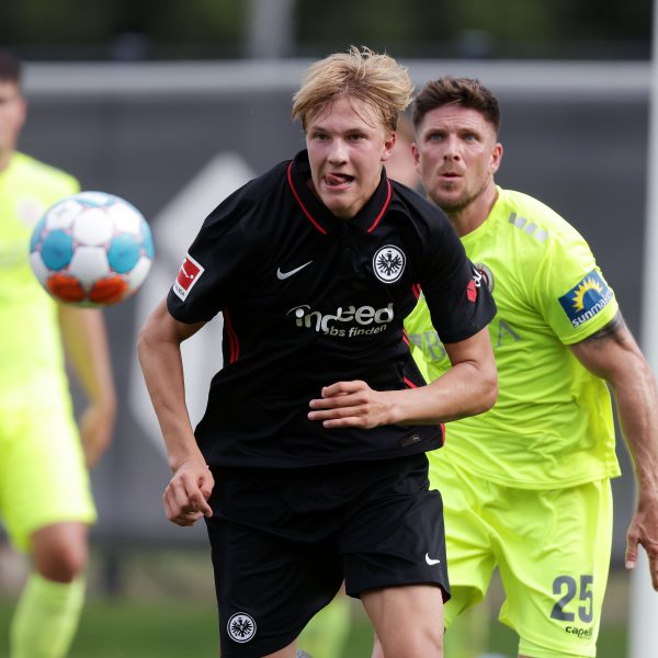  Luka Hyryläinen verlässt die Eintracht. (Foto: Heiko Rhode)