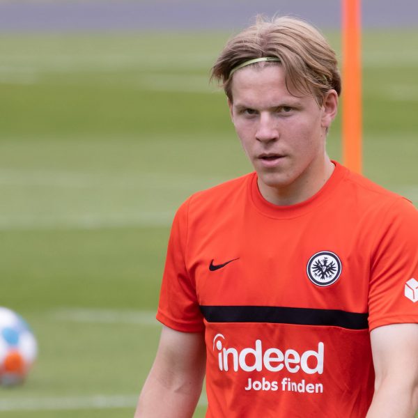  Jens Petter Hauge will sich in Frankfurt beweisen. (Bild: IMAGO / Kessler-Sportfotografie)