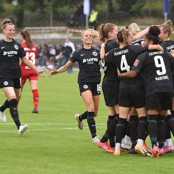  Erstes Spiel, erster Sieg: Frankfurt bezwingt den SC Sand. (Bild: IMAGO / Jan Huebner)