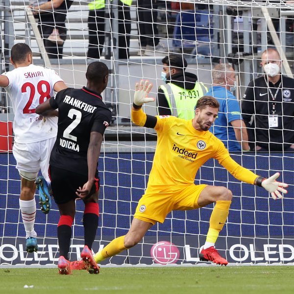  Hier erzielte Skhiri den 1:0 Führungstreffer für die Gäste aus Köln (Foto: Heiko Rhode)