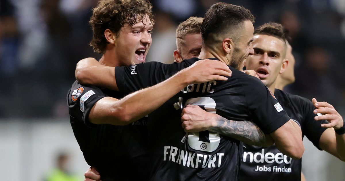 Der Debüt-Treffer von Sam Lammers reichte am Ende nur zu einem 1:1. Die Eintracht wartet weiterhin auf den ersten Sieg unter dem neuen Trainer Oliver Glasner. (Bild: Heiko Rhode)