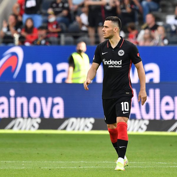  Kostics Tor reicht nicht. Die Eintracht kann nicht siegen. (Imago Images / Jan Huebner)