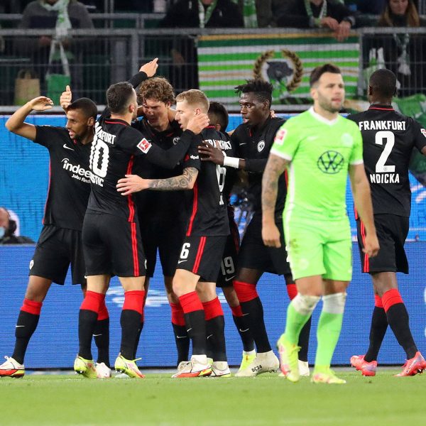  Lammers trifft zum 1:0 aus hessischer Sicht. (Foto; IMAGO / regios24)