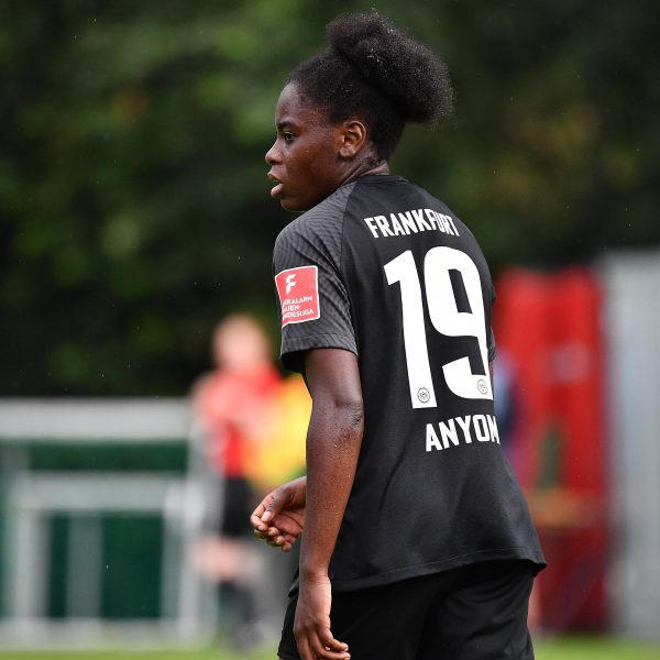  Nicole Anyomi kam im Sommer aus Essen nach Frankfurt. (Bild: IMAGO / Jan Huebner)