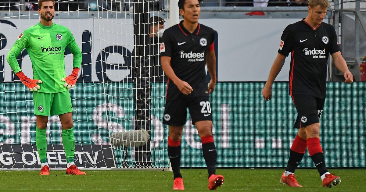  Die SGE verliert zuhause verdient gegen Hertha BSC. (Bild: IMAGO / Jan Huebner)
