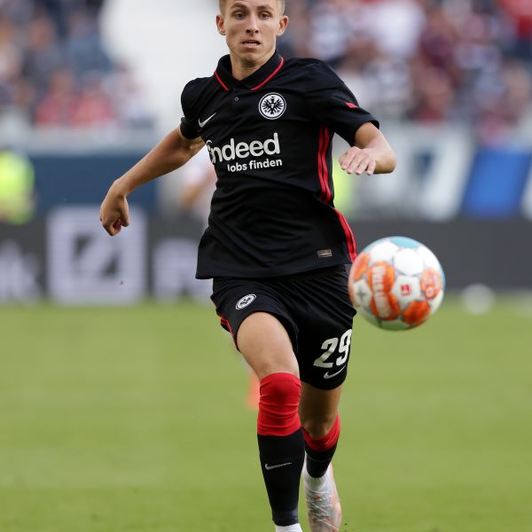  Jesper Lindström scheint bei der SGE angekommen zu sein! (Foto: Heiko Rhode)