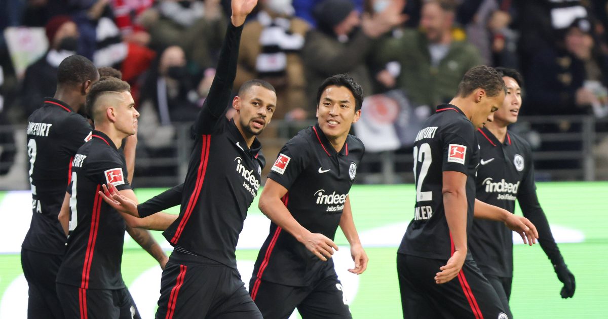  Djibril Sow (3. v. li.) traf zum 1:0. (Bild: IMAGO / Kessler-Sportfotografie)