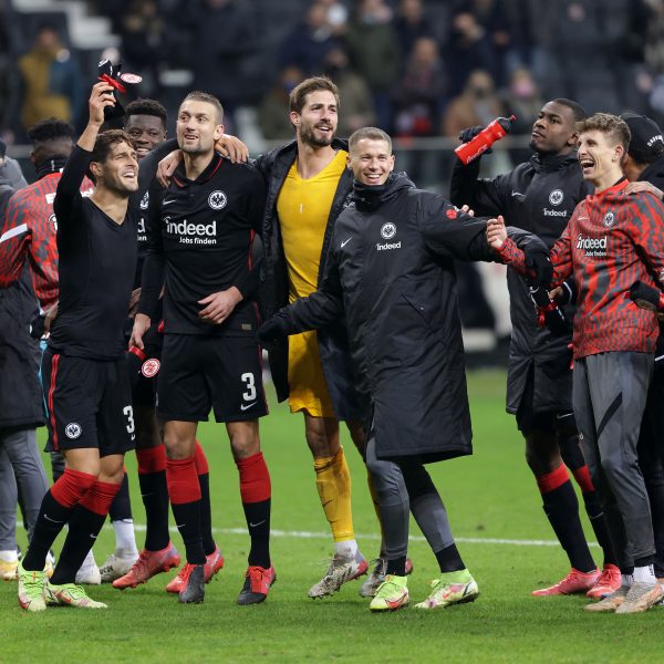  Jubelbildel gehörten 2021 zur Tagesordnung in Frankfurt. (Bild: Foto Rhode)