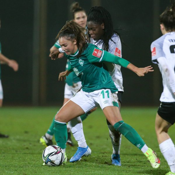  Die SGE unterliegt in Bremen. (Bild: IMAGO / foto2press)