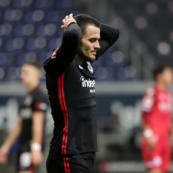  Auch der wieder genesene Filip Kostic konnte die Probleme der Eintracht mit der Chancenverwertung nicht lösen. (Bild: Foto Rhode)
