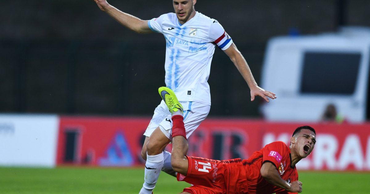  Wird er bald die Frankfurter Defensive verstärken? Hrvoje Smolcic (Foto: IMAGO / Pixsell)