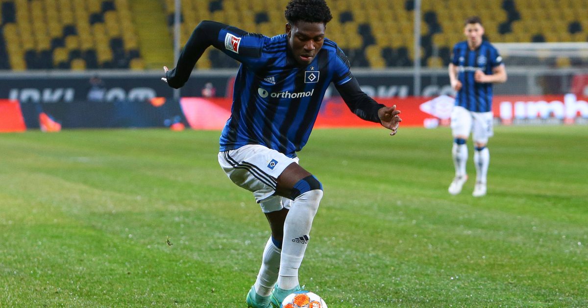  HSV-Talent Faride Alidou wechselt im Sommer nach Frankfurt. (Bild: IMAGO / Jan Huebner)