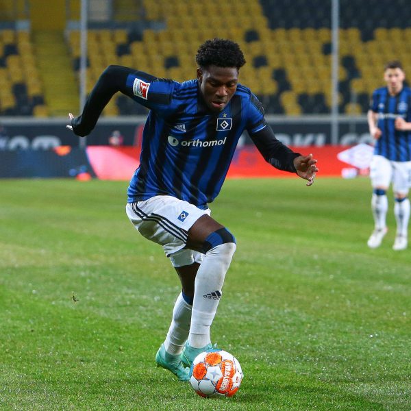  HSV-Talent Faride Alidou wechselt im Sommer nach Frankfurt. (Bild: IMAGO / Jan Huebner)