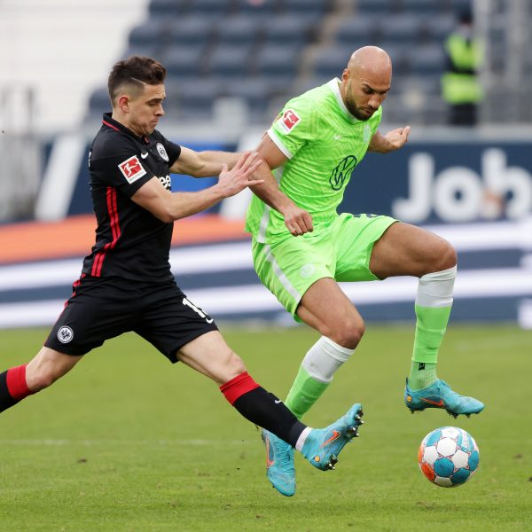  Rafael Borré und die SGE versuchten viel, es wollte aber nichts so recht gelingen.