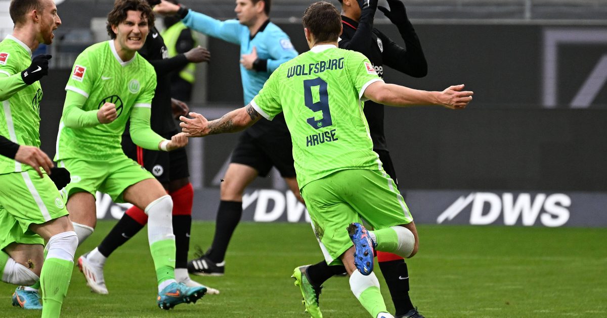  Kruse jubelt, die SGE leidet. (Foto: IMAGO / Jan Huebner)