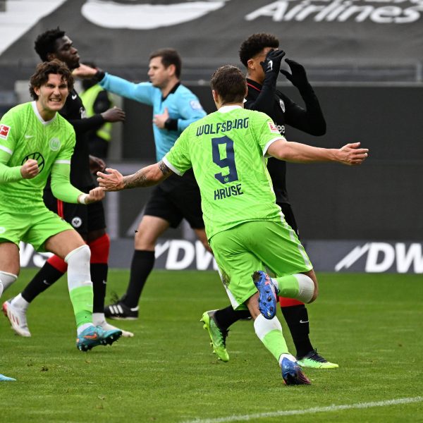  Kruse jubelt, die SGE leidet. (Foto: IMAGO / Jan Huebner)