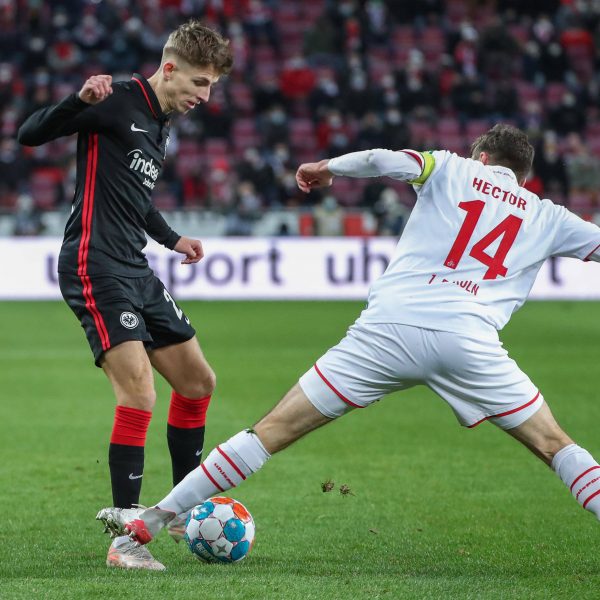  Jesper Lindström ist im ersten Durchgang der auffälligste Frankfurter gewesen. (Bild: IMAGO / osnapix)