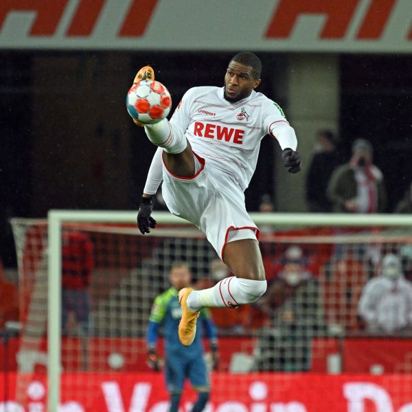  Erzielte das Tor des Tages: Anthony Modeste bescherte der SGE die Niederlage in Köln. (Bild: IMAGO / Jan Huebner)