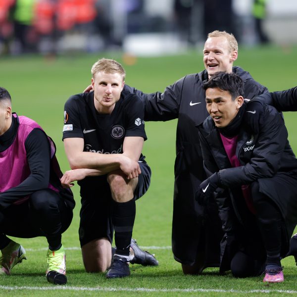  Wie fit wird die Eintracht nach dem intensiven Spiel gegen Sevilla sein? (Bild: Heiko Rhode)