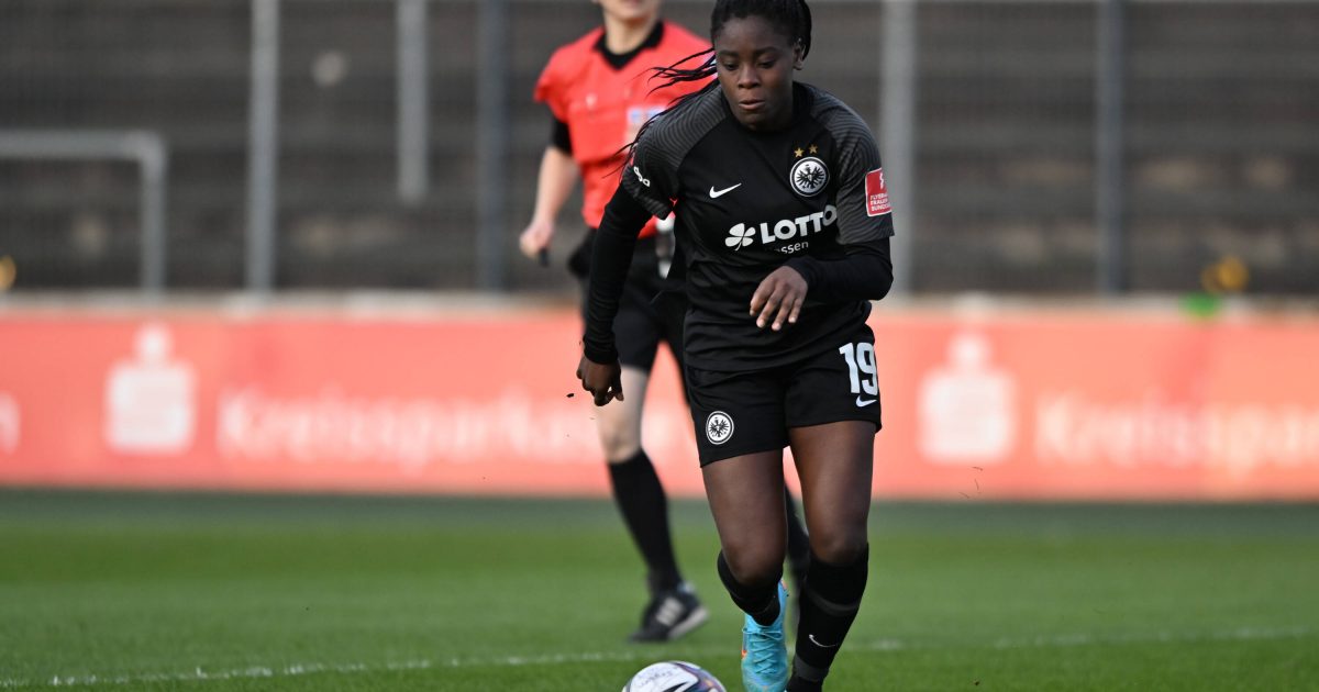  Nicole Anyomi will am Ball bleiben und träumt von der Champions League. (Bild: IMAGO / foto2press)