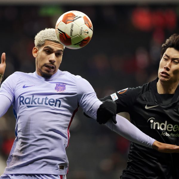  Daichi Kamada wird wohl auch im Rückspiel gegen Barcelona in der Startelf stehen. (Foto: Rhode)