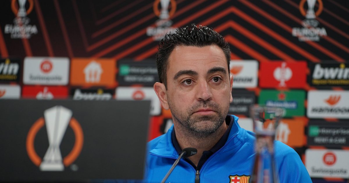 Weltstar Xavi zu Gast im Waldstadion. (Bild: IMAGO / Jan Huebner)