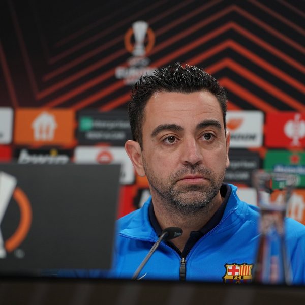  Weltstar Xavi zu Gast im Waldstadion. (Bild: IMAGO / Jan Huebner)