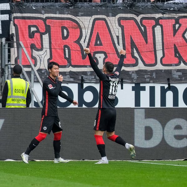  Kamada erzielte die zwischenzeitliche Führung der Hessen (Bild: IMAGO images / Eibner)