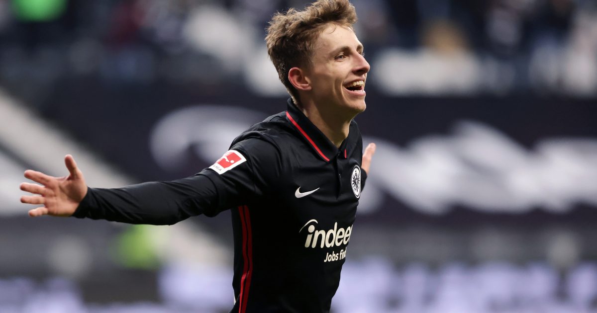  Die beste Nachricht des Tages: Jesper Lindström ist zurück im Mannschaftstraining! (Bild: Foto Rhode)