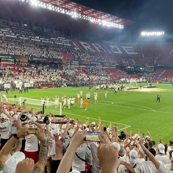 Unser Redakteur Flo war in Sevilla mit dabei, als der Traum Wirklichkeit wurde. (Foto: Privat)