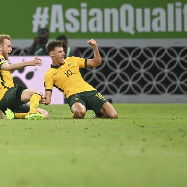  Hrustic hält die Socceroos im Rennen! (Foto: IMAGO / Xinhua)